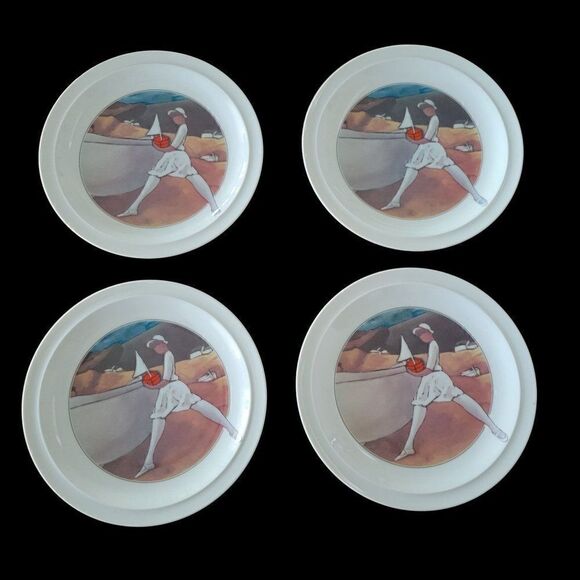Vintage Samfaolo Toscany Collection Plates (Set of 4) - Picture 9 of 9